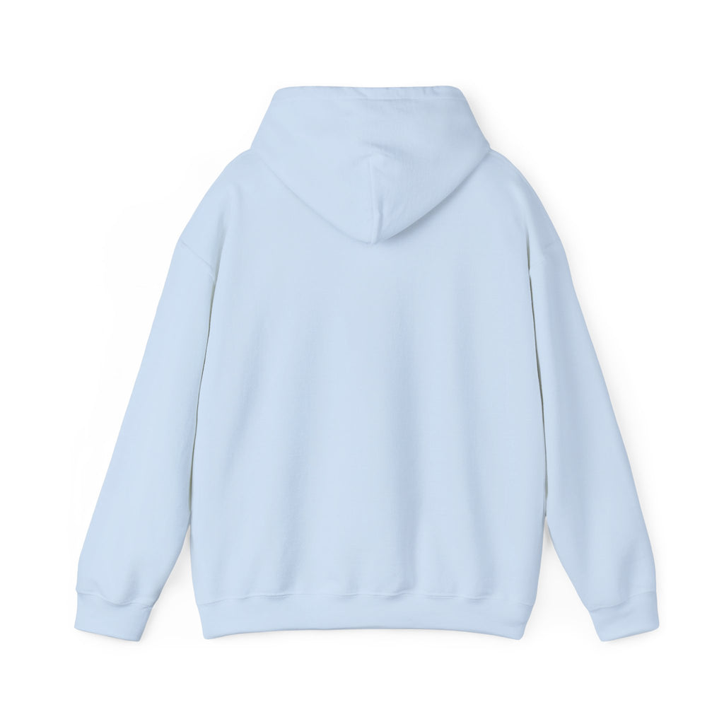 Not In The Mood Hoodie — Minimal Pink Statement Pullover