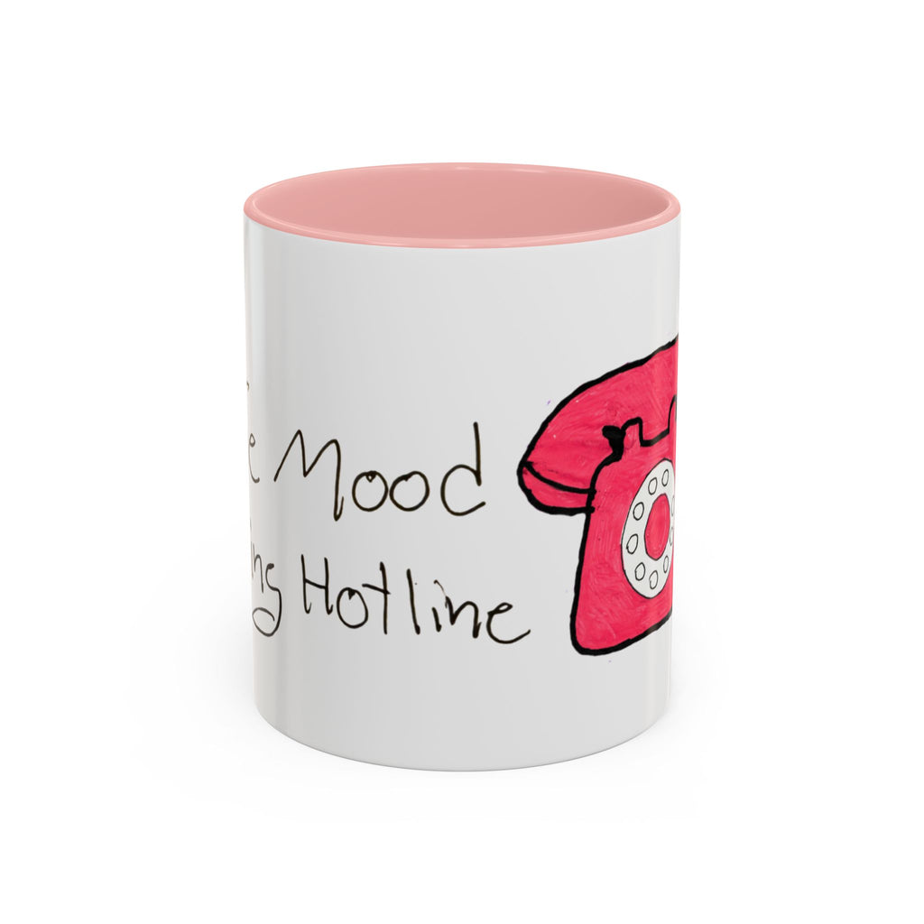 Vintage Telephone Coffee Mug — "Mood Ring Hotline" Accent Ceramic Mug (11/15oz)
