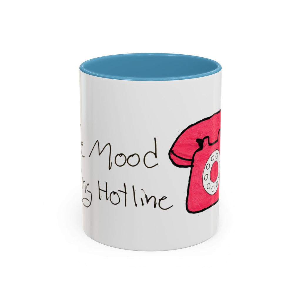 Vintage Telephone Coffee Mug — "Mood Ring Hotline" Accent Ceramic Mug (11/15oz)